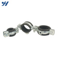 Factory Produced China Supplier Rubber Lined Supporting Pipe Hose Clamp